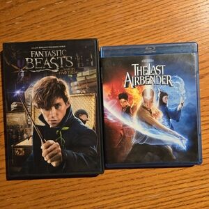 Fantastic Beasts and The Last Airbender Blu-ray Set
